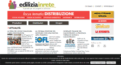 Desktop Screenshot of distribuzione.ediliziainrete.it